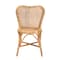 Baxton Studio Irene Modern Bohemian Natural Rattan Dining Chair 225-13089-ZORO - alternate 9